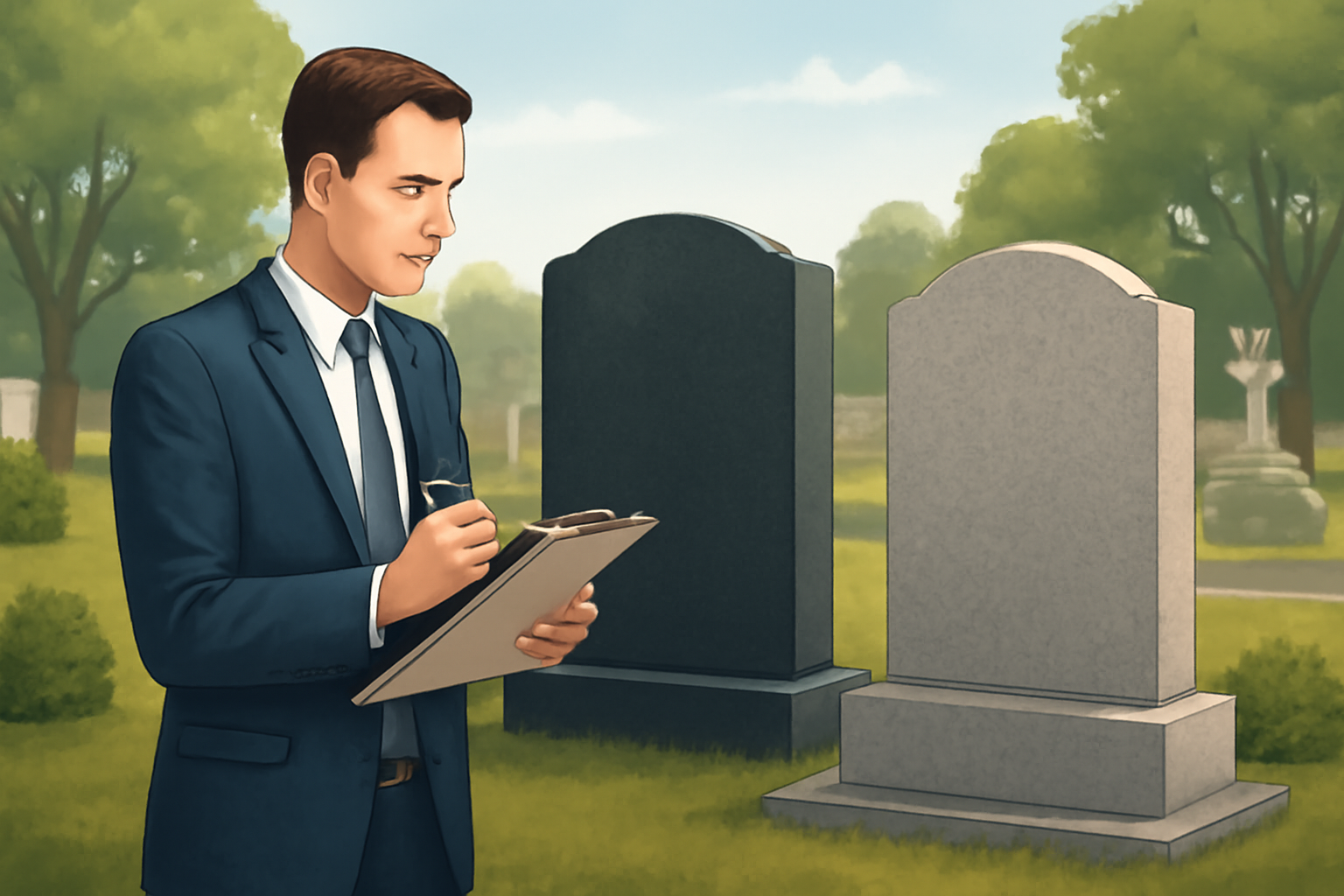 Как выбрать идеальный дизайн и материал для семейного памятника на могилу